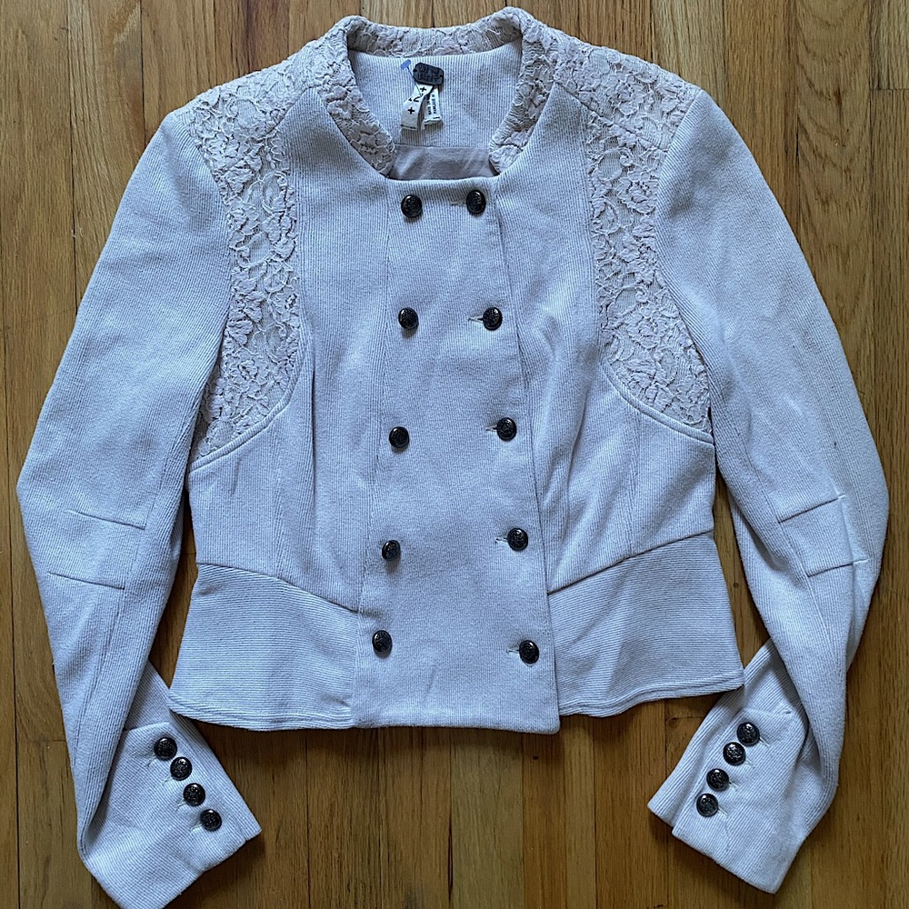 Free People Button Sweater